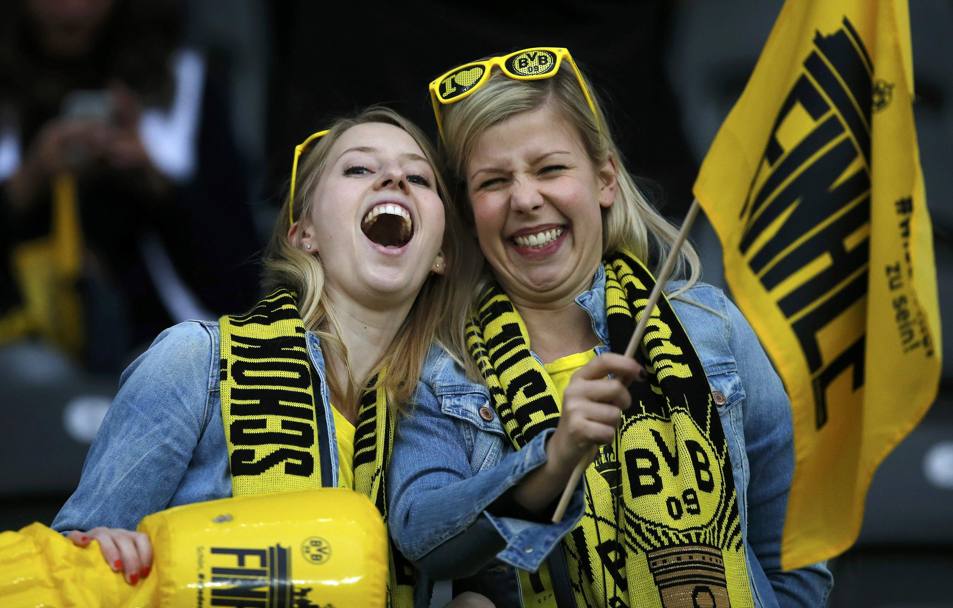 Due tifose, un unico credo: Borussia Dortmund (Reuters)